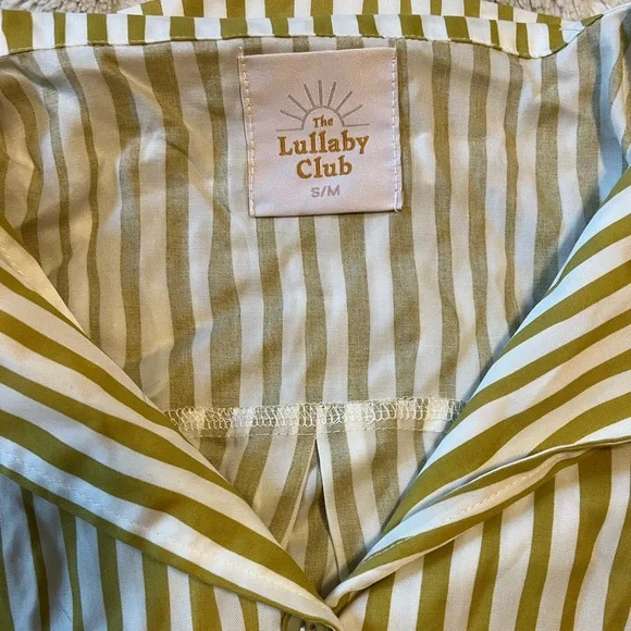 The Lullaby Club Luxe Lounge Dress-Striped - Picture 4 of 4